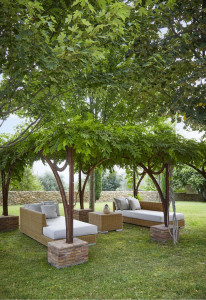 106832 Модульная кушетка с левым подлокотником Point Golf