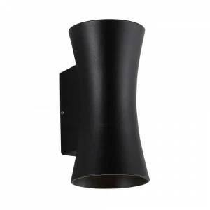 Уличный настенный светильник светодиодный 18х10х9 см черный CLT CLT 331W BL CRYSTAL LUX CLT 331 00-3898347 Черный