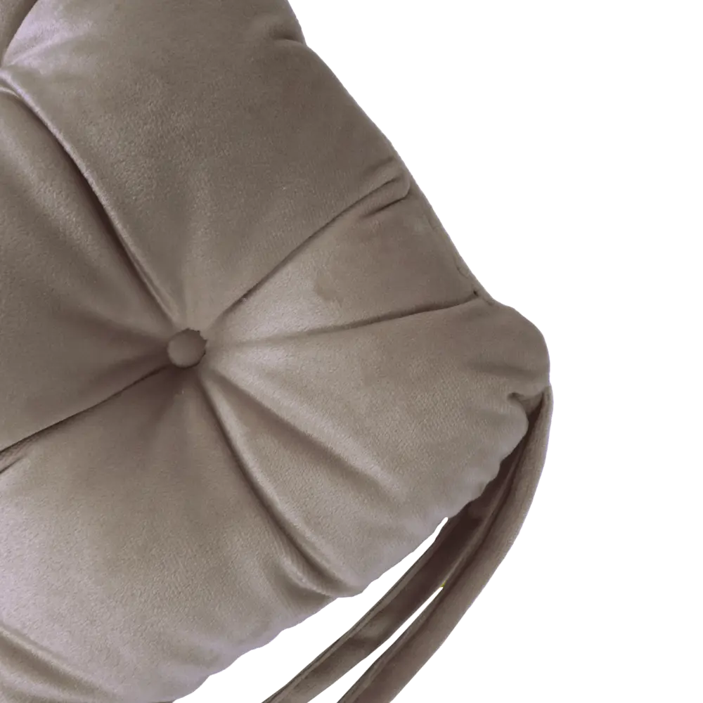 Подушка для стула Бархат 40x36x6 см цвет бежевый 85372791 STLM-2016256 LINEN WAY  - Вид №2