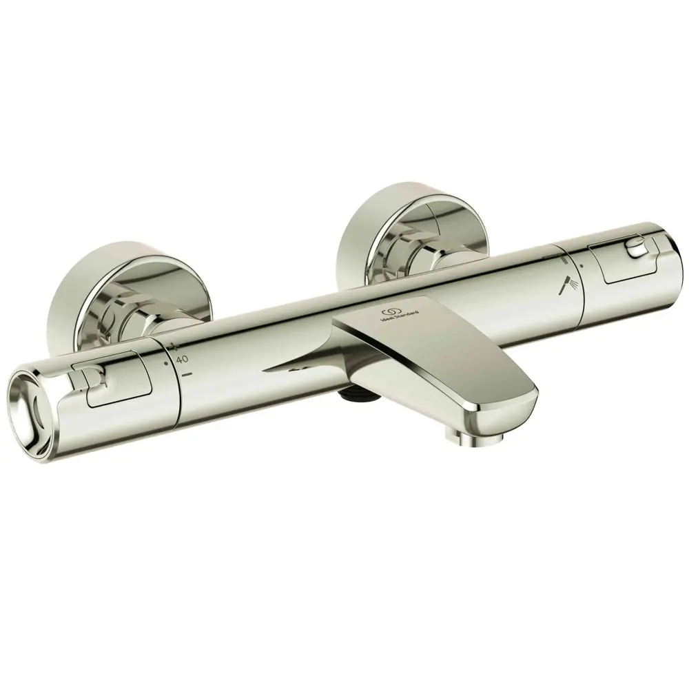 Смеситель термостатический Ideal Standard IS T50 для ванны и душа цвет хром 84500209 STLM-2059360 