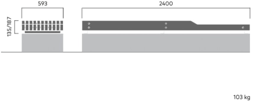 VESTRE Скамейка из сосны без спинки sun-id-1404206 - Вид №17