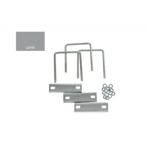 90982314 Хомут оцинкованный для столба Ювента 40x40мм 3шт STLM-0954472