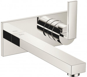 36860680-08 Смеситель настенный с накладной панелью - платина Dornbracht Lot