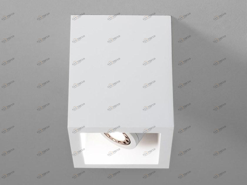 Astro Lighting Регулируемый квадратный светодиодный светильник из гипса Osca 1252007 