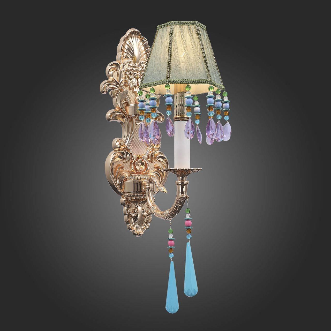 Бра ST Luce SL792.701.01 ST LUCE  078987 Голубой;золото;разноцветный  - Вид №2