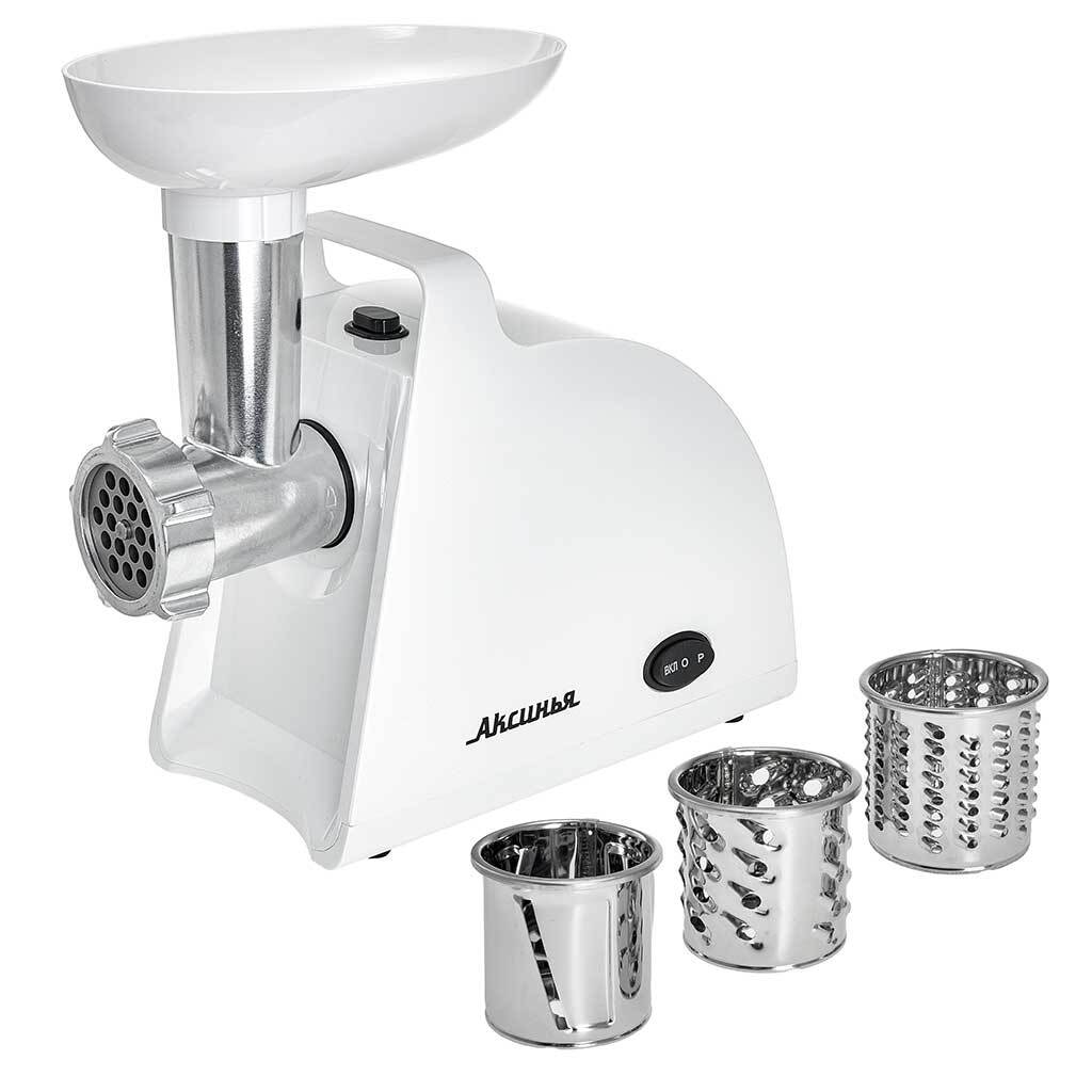 5364242 Мясорубка электрическая Аксинья КС-2005С белый STDN-0074339