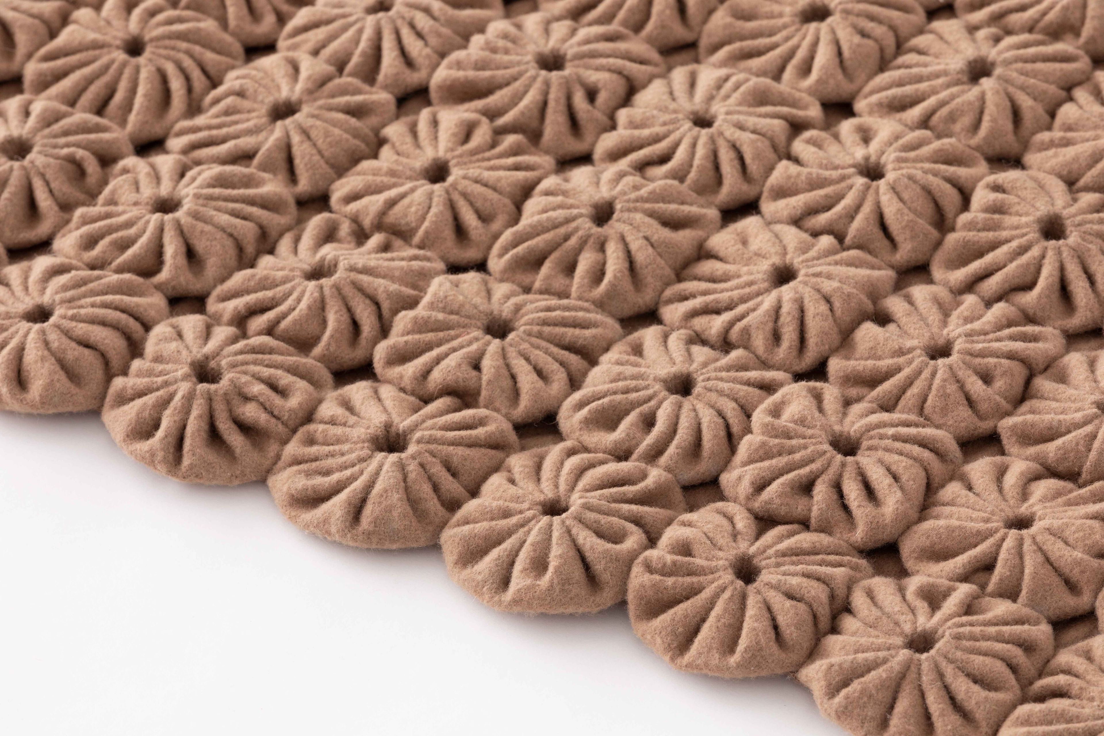 Сплошной цвет шерстяной ковер GAN Momos ARCH-00127333 - Вид №19