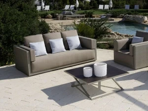 Braid Садовый диван из полиэтиленового волокна Zoe 101.002/101.003