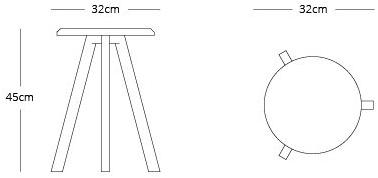 Liqui Contracts Табурет из дерева Studio sun-id-1516417 - Вид №6