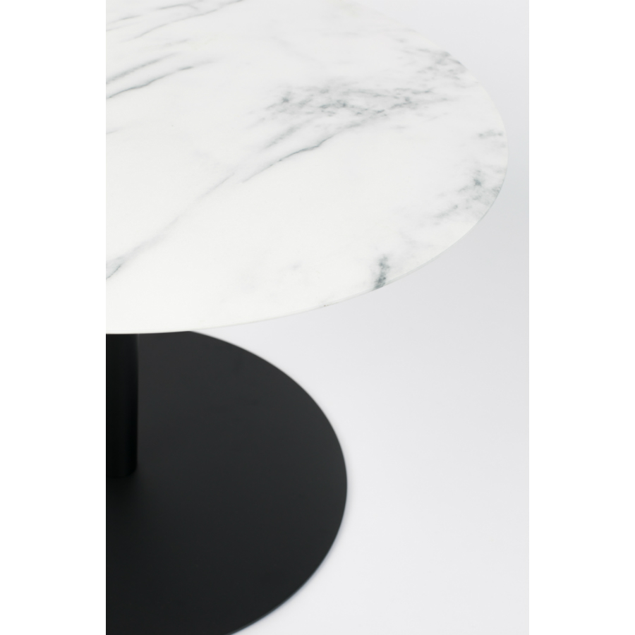 Столик круглый Snow, мрамор, средний Zuiver 2300151 - Вид №3