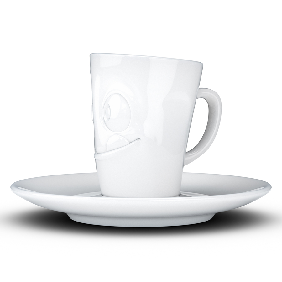 T02.14.01 Кофейная чашка с блюдцем tassen tasty 80 мл белая Tassen by FIFTYEIGHT PRODUCTS  - Вид №6