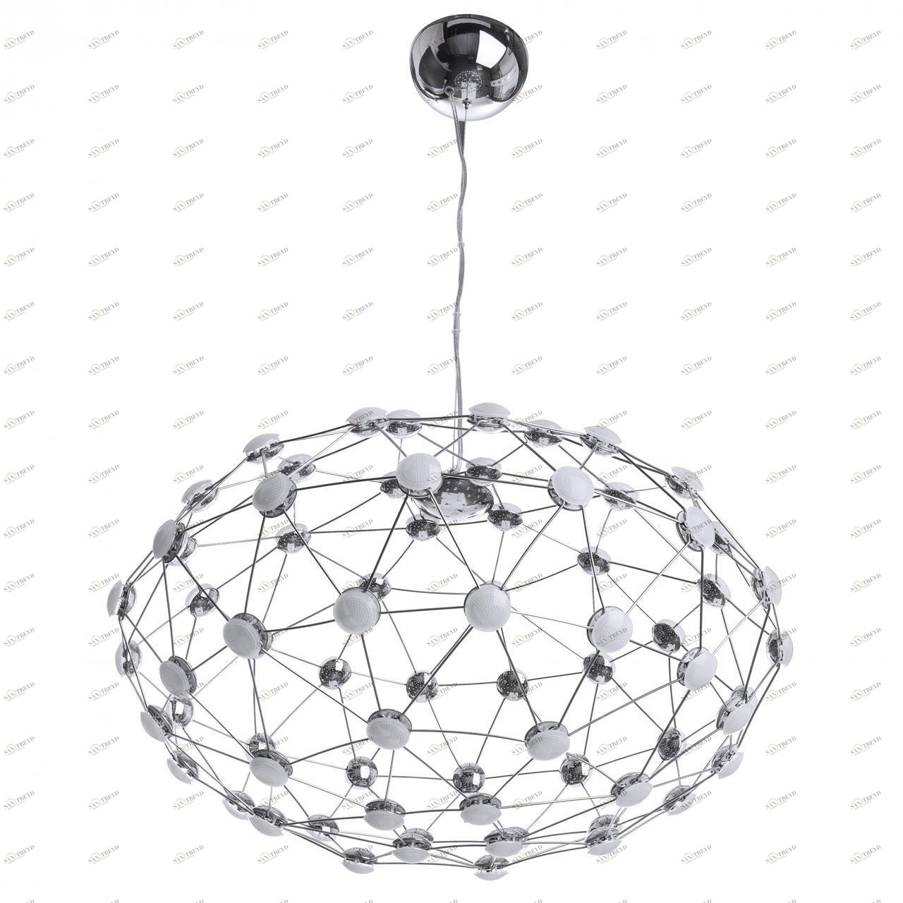 Подвесной светодиодный светильник Divinare 1720/02 SP-72 DIVINARE 1720 200208 Хром 