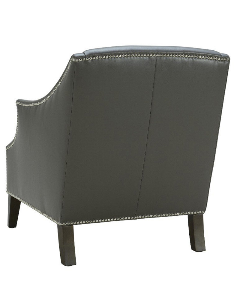 Кресло Skinny серое ICON DESIGNE ДИЗАЙНЕРСКИЕ 178034 Серый  - Вид №2