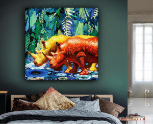 064410 Картина 120X120 Schuller Rinho