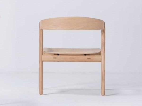 Gazzda Кресло из дуба с подлокотниками Muna sun-id-1422819 - Вид №1