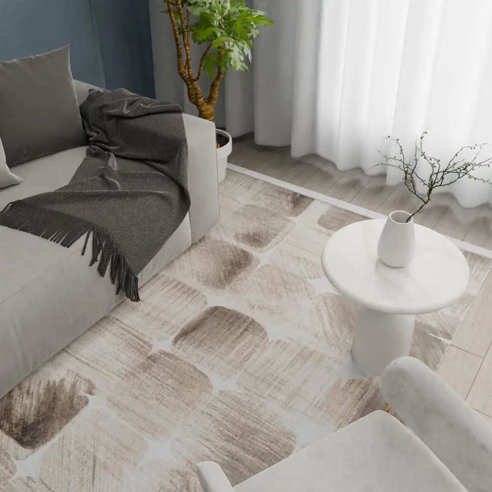 89374981 Ковер Leo 160x230 см вискоза 927004/2424 цвет коричневый STLM-1383473 RAGOLLE 