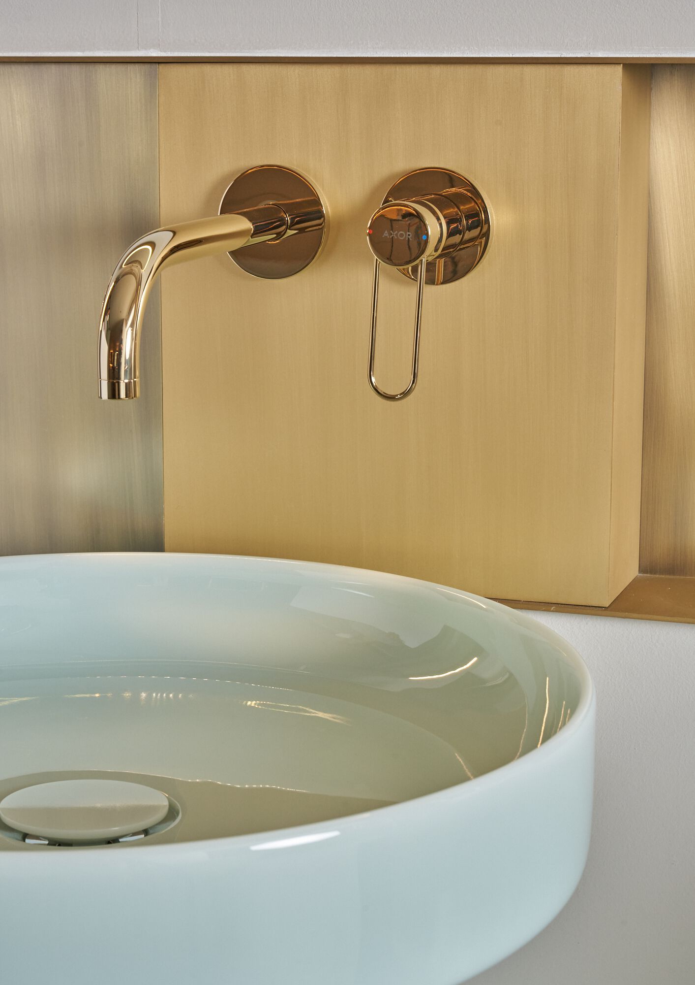 Круглый подвесной умывальник из смолы Vallvé NILO ARCH-00088540 - Вид №12