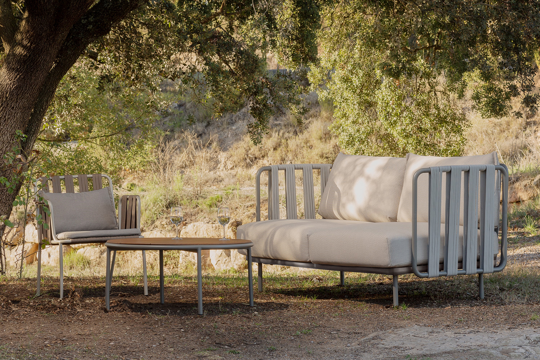 Низкий стол Teja ø90x40 Bivaq sun-id-1986056 - Вид №2