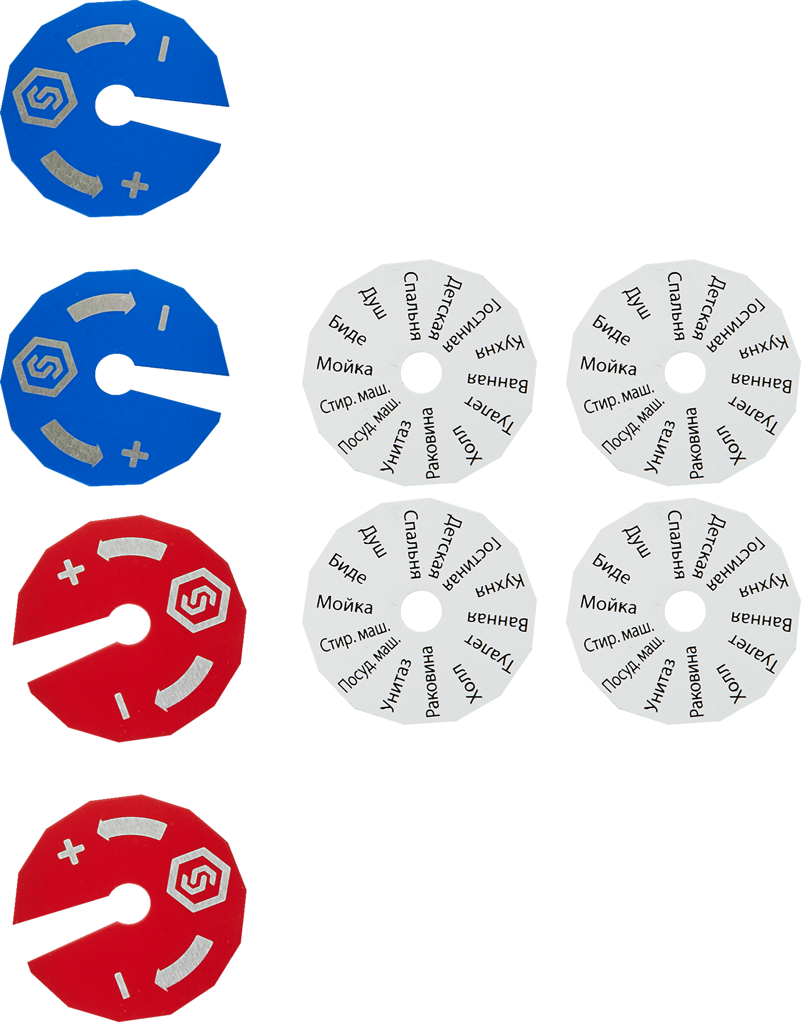 Коллектор регулирующий STOUT 3/4" на 3 отвода для систем отопления 84868375 STLM-0056530 - Вид №2