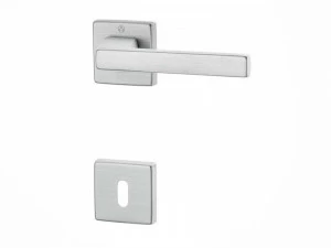 GHIDINI Алюминиевая ручка на розетке с накладкой  77696211333