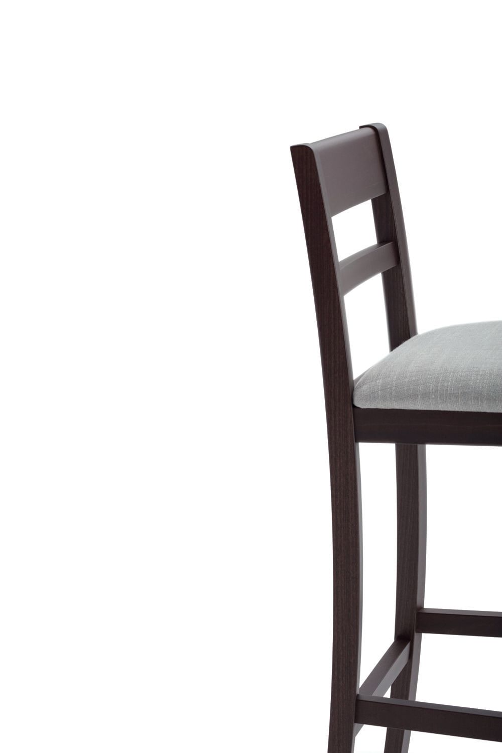 Высокий стул из бука с мягким сиденьем Palma Corinne ARCH-00121438 - Вид №3