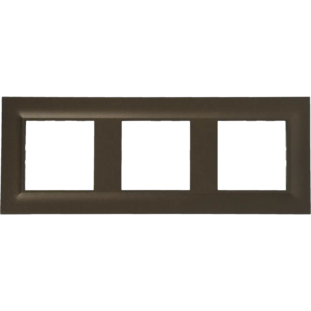 Рамка Legrand Structura на 3 поста в бронзовом металлике 82064628 STLM-0018617