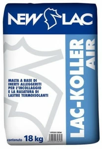 NEW LAC Раствор на основе облегченных заполнителей Sistemi termici a cappotto