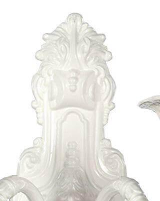 Бра настенное белое Lumien Hall "Джасинта" W17015/2WH1 LUMIEN HALL СВЕЧА 00-3931589 Белый  - Вид №3