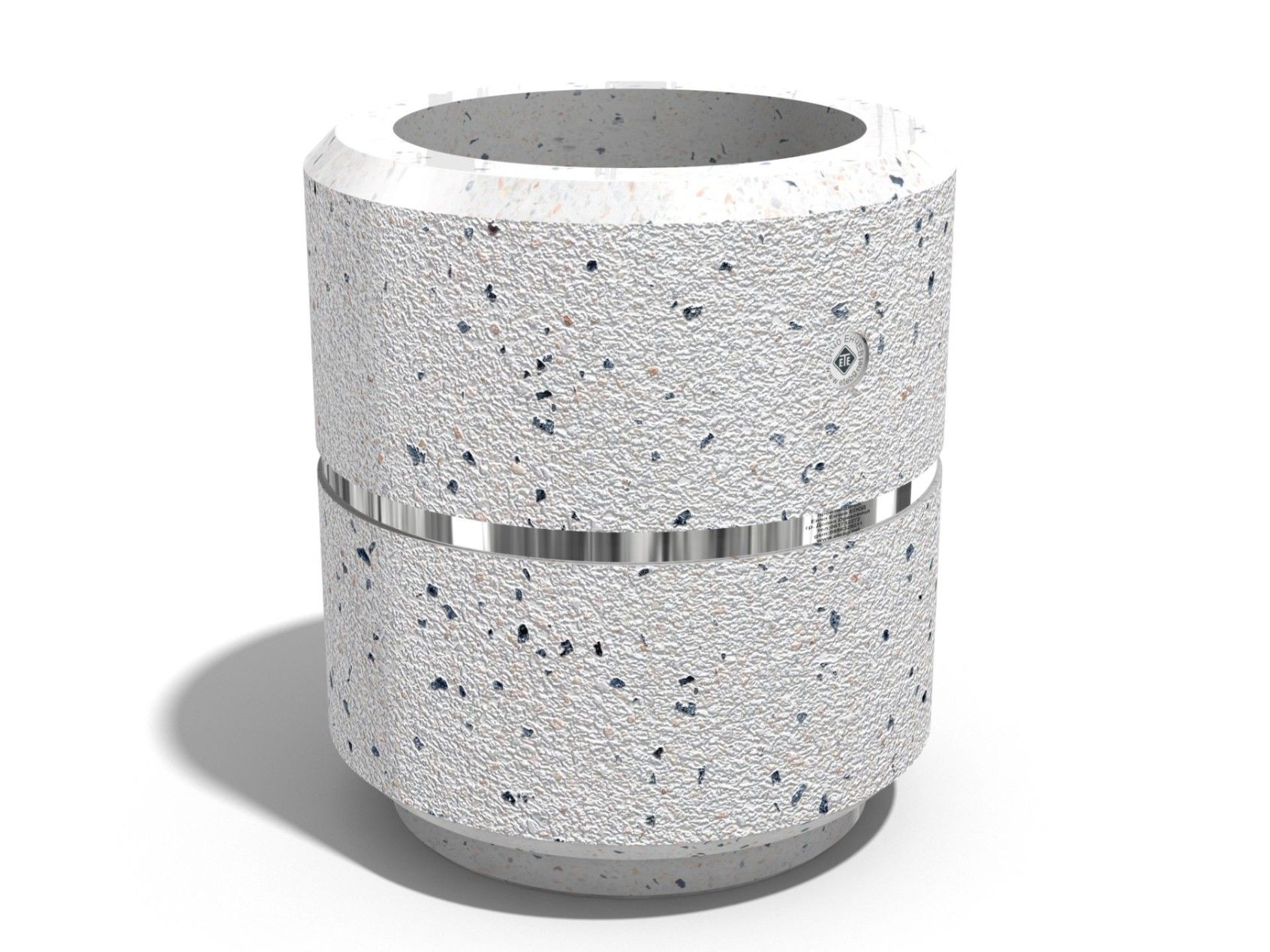 Круглый бетонный плантатор ENCHO ENCHEV - ETE 20 ARCH-00046029