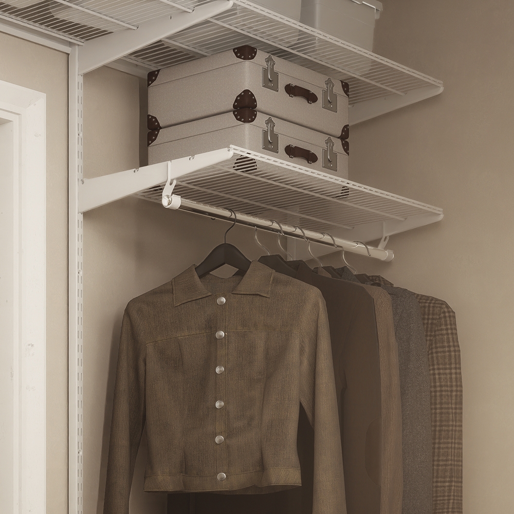 Кронштейн для перекладины , 30x30x100 мм, белый LJPS0463 Public Steel Россия  - Вид №4