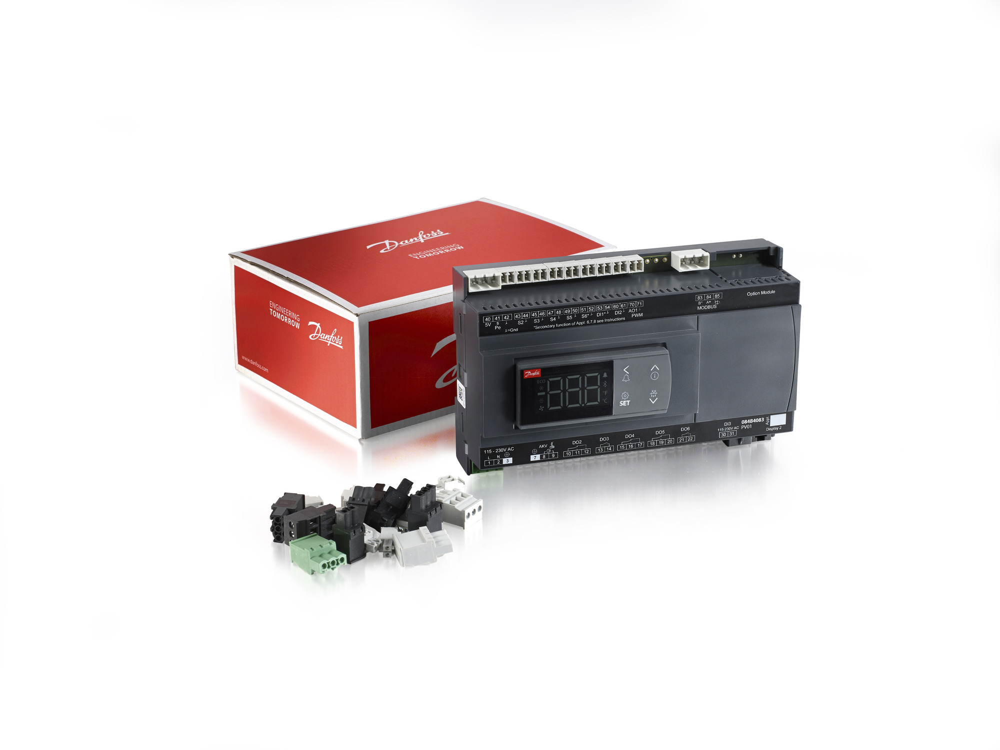 Danfoss AK-CC55 AK-CC55 контроллер испарителя. 1 кл/Д 084B4083  - Вид №13