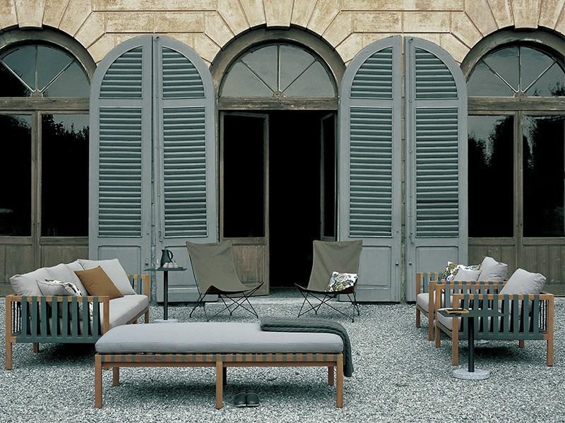 Садовое кресло из ткани с подлокотниками Mistral Santreyd sun-id-1384255 - Вид №2