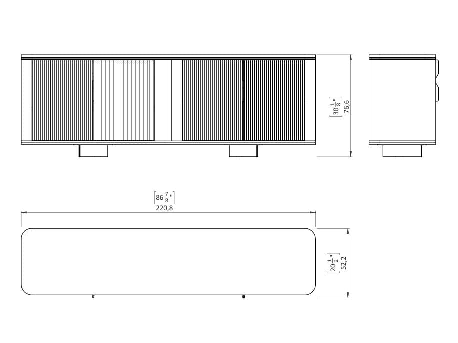 Шкаф с распашными дверями Casa Magna Essence ARCH-00031916 - Вид №4
