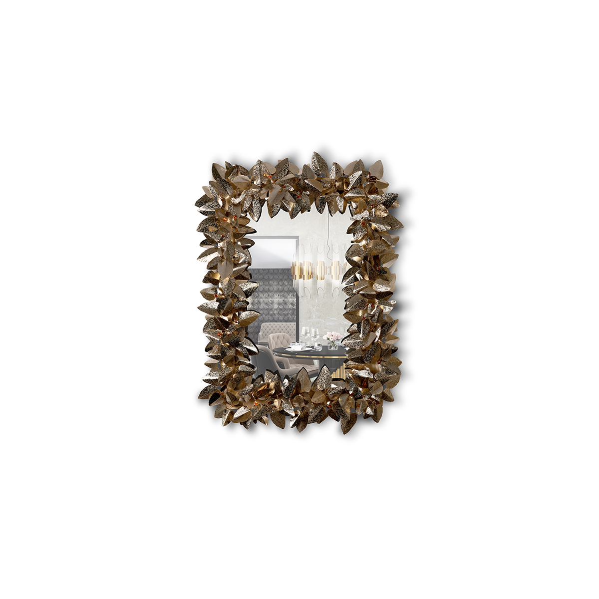 Зеркала McQueen Rectangular Mirror Covethouse LUXXU 