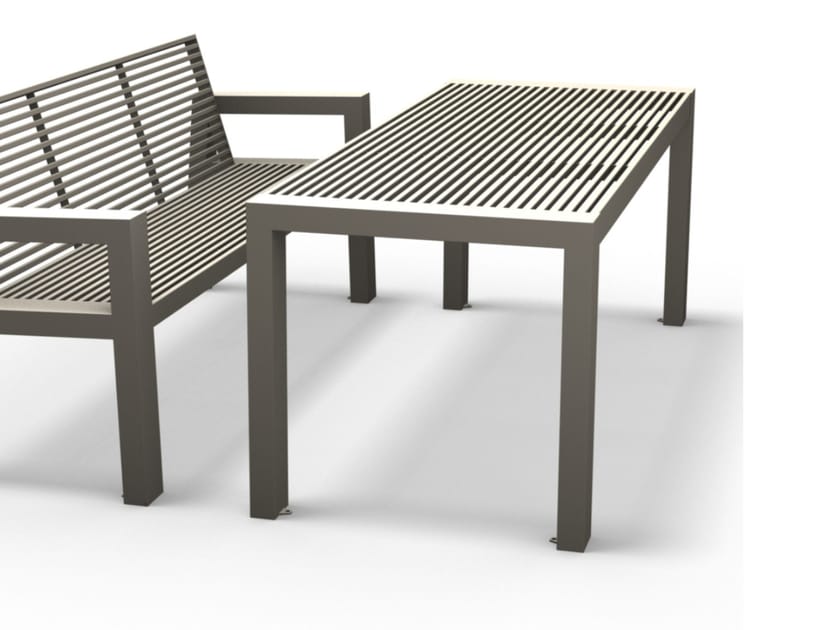 Стол для общественных мест из нержавеющей стали BENKERT BANKE Sicorum ARCH-00043236