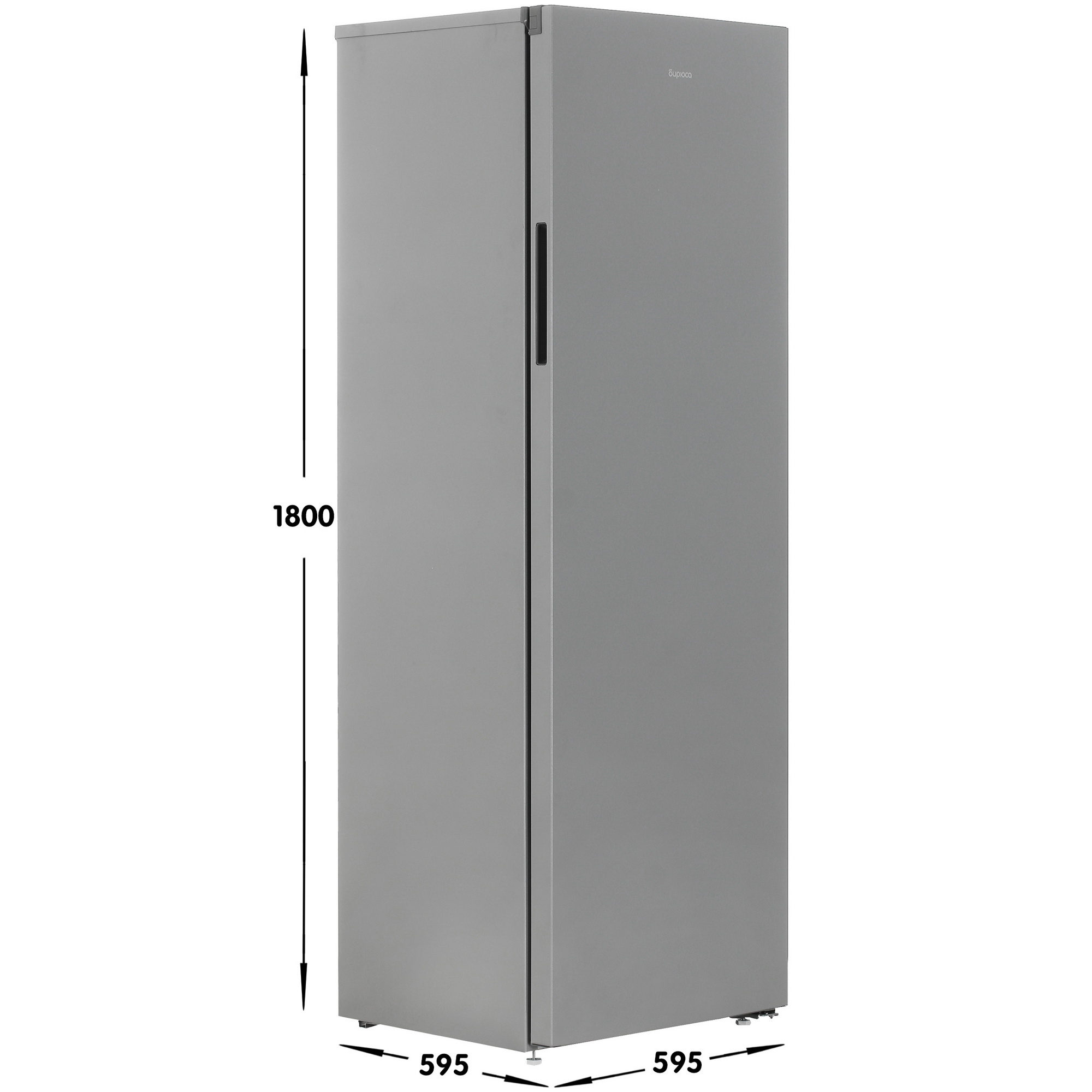 9967567 Морозильный шкаф  Бирюса M6047SN серебристый STDN-0088834 - Вид №6