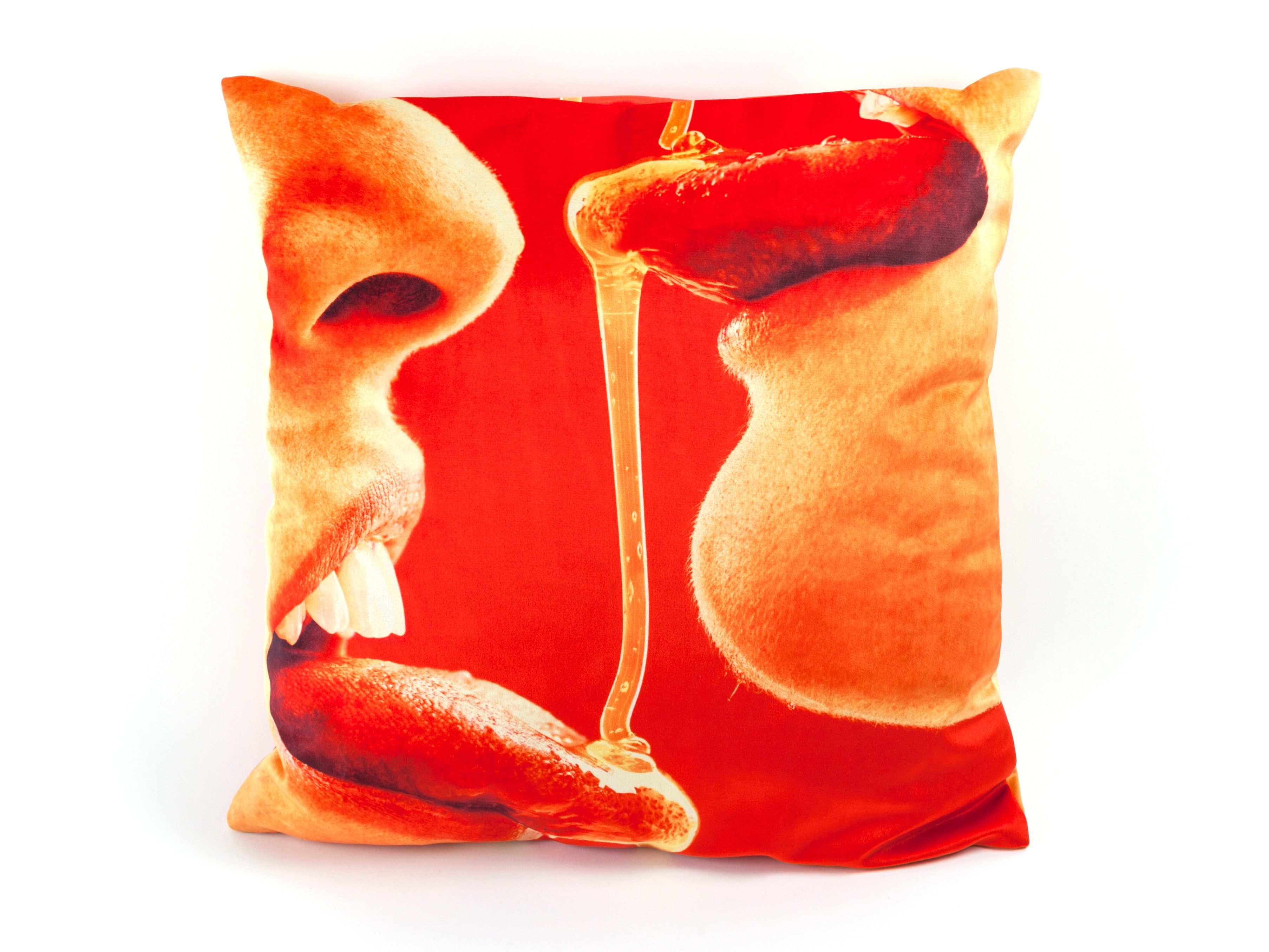 Квадратная подушка из ткани Seletti Seletti wears Toiletpaper ARCH-00136749 - Вид №2