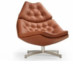 Artifort Мягкое кожаное кресло 500