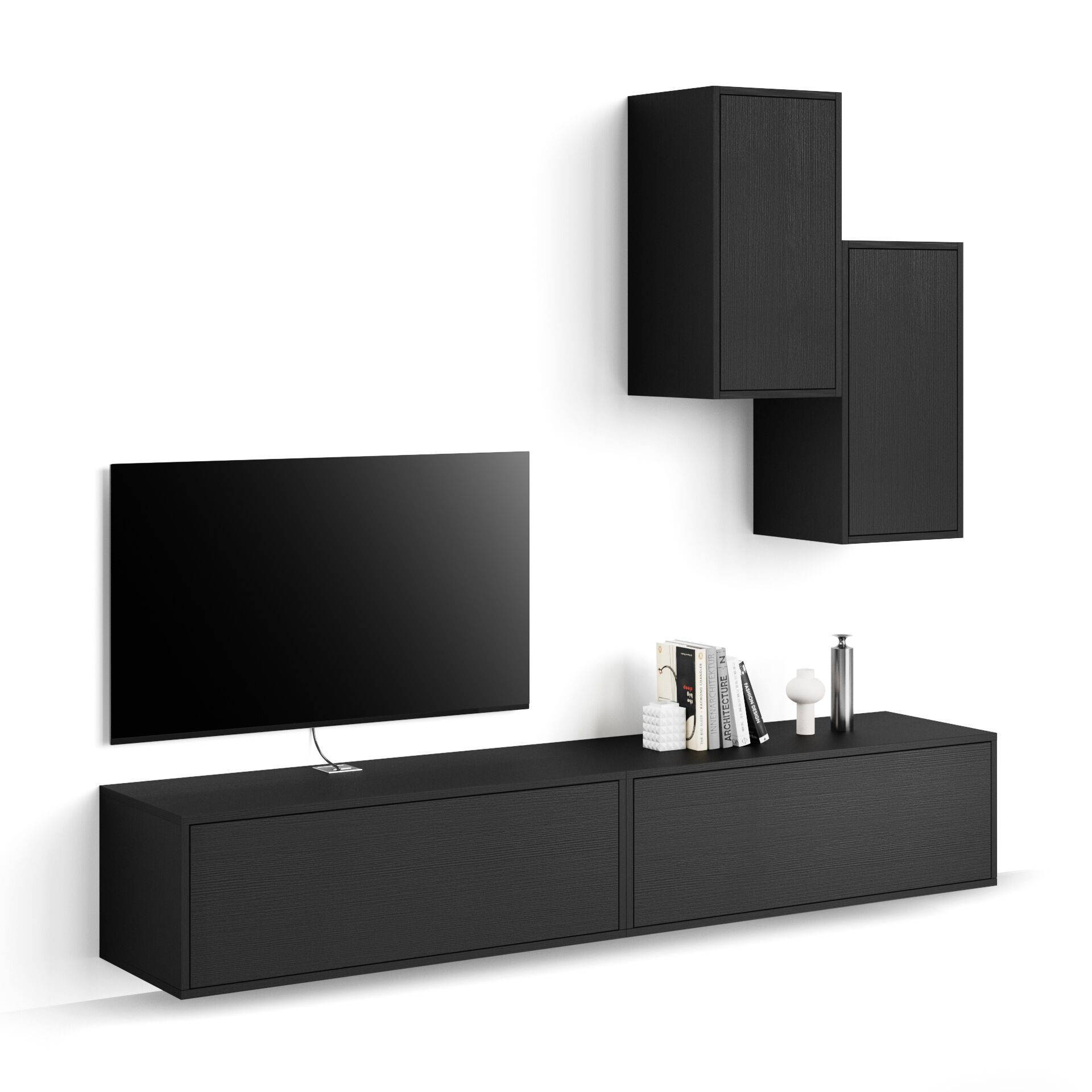 Модульная оборудованная стена установленная стеной в меламинированном Mobili Fiver IACOPO ARCH-00070420 - Вид №115