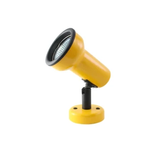 Спот поворотный накладной E51, 1 лампа, 2 м², цвет жёлтый