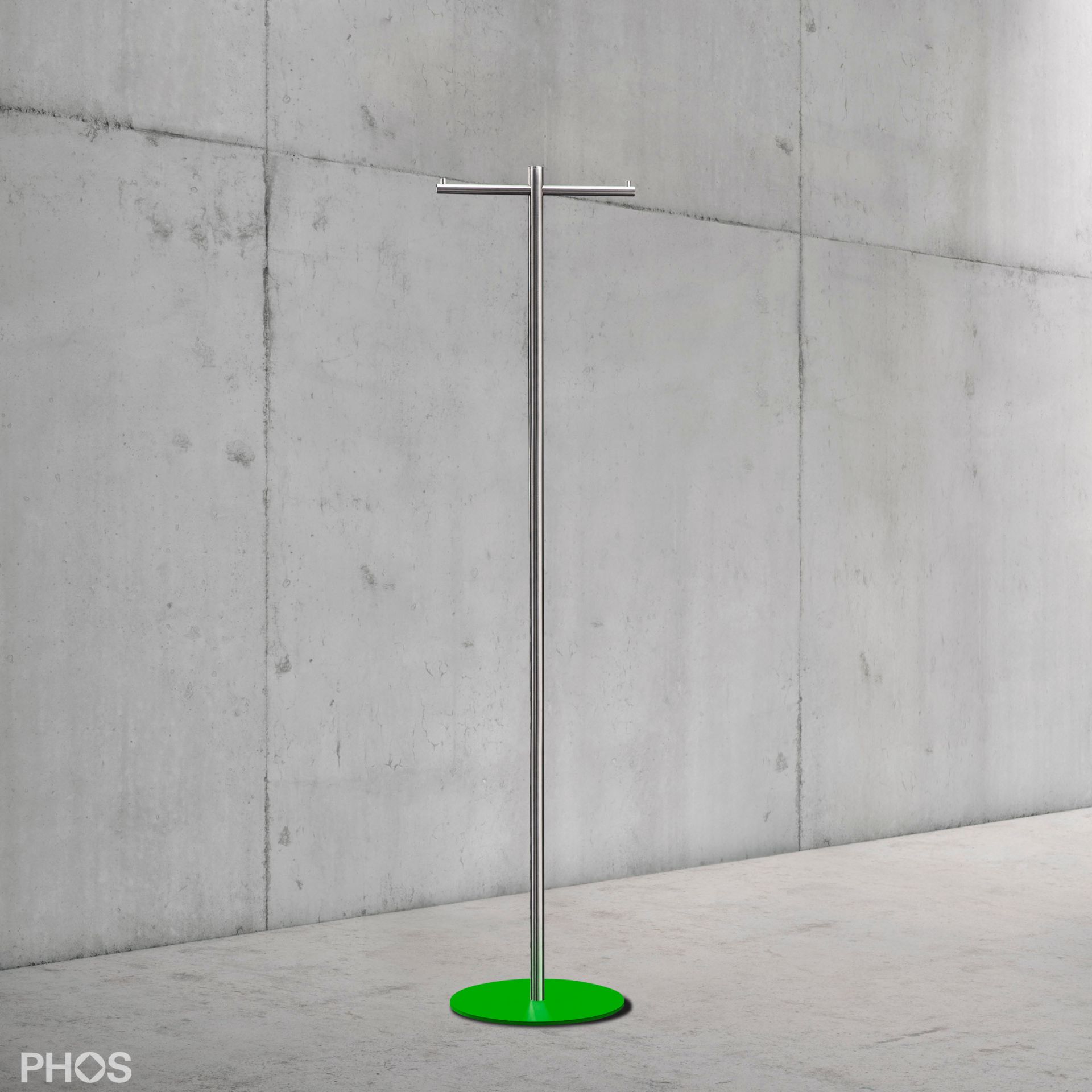 GSTSH-BPGr Вешалка для одежды sorbus с крючками, основание: зеленое. PHOS  - Вид №1