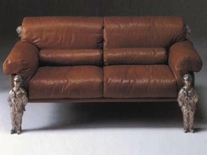 Mirabili 2-х местный кожаный диван Mirabili arte d'abitare