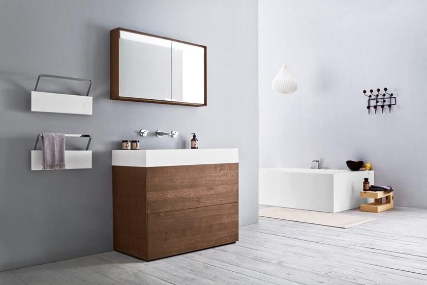 ARBLU Прямоугольное зеркало с настенным контейнером sun-id-1454947 - Вид №6