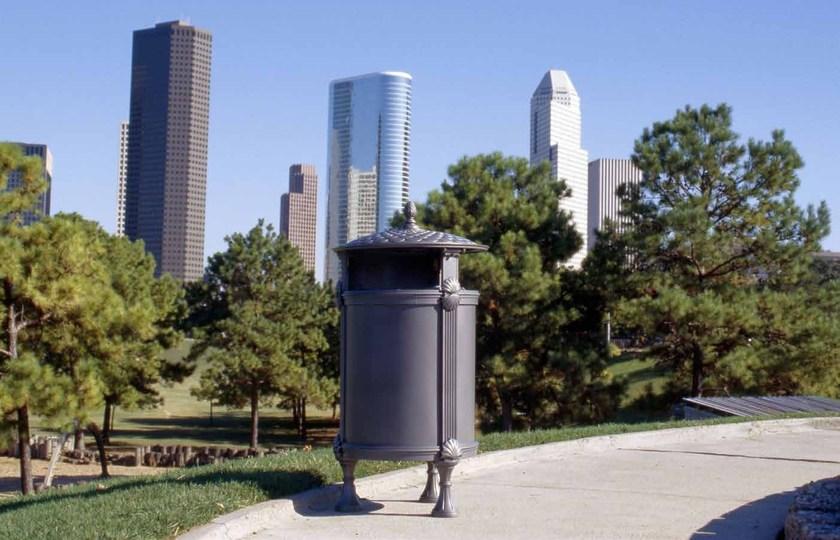 Neri Урна для мусора с крышкой для улицы Layia 2270  - Вид №1