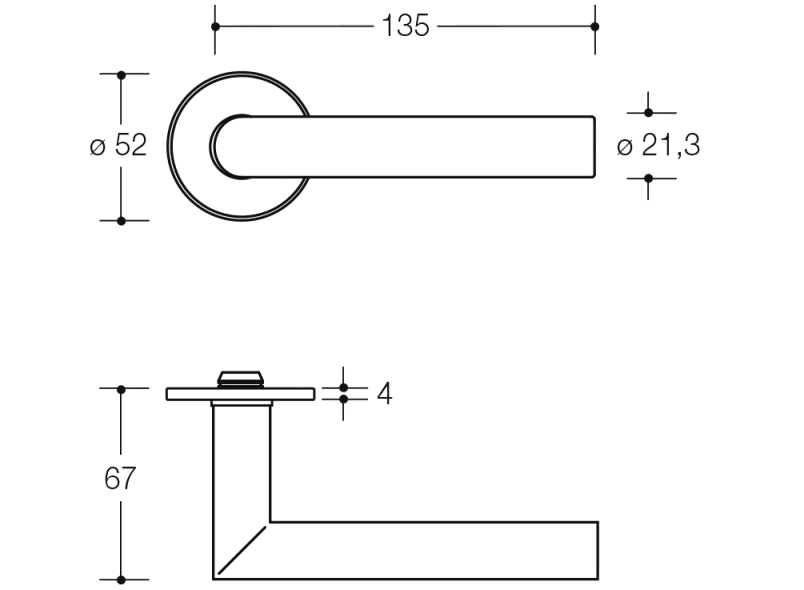 162PBIX01230 комнатный набор HEWI System 162 | Polyamid  - Вид №4