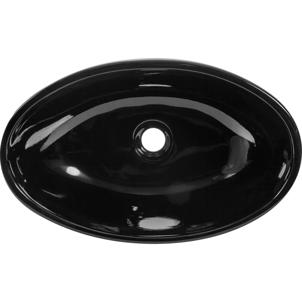 SANITA LUXE Ringo Slim — элегантная накладная раковина из черного фарфора 82349057 STLM-0025115 - Вид №2