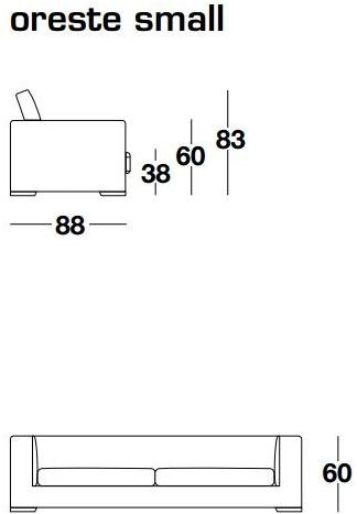 Frigerio Salotti Модульный мягкий диван со съемным чехлом из ткани в современном стиле. Oreste sun-id-1457502 - Вид №3