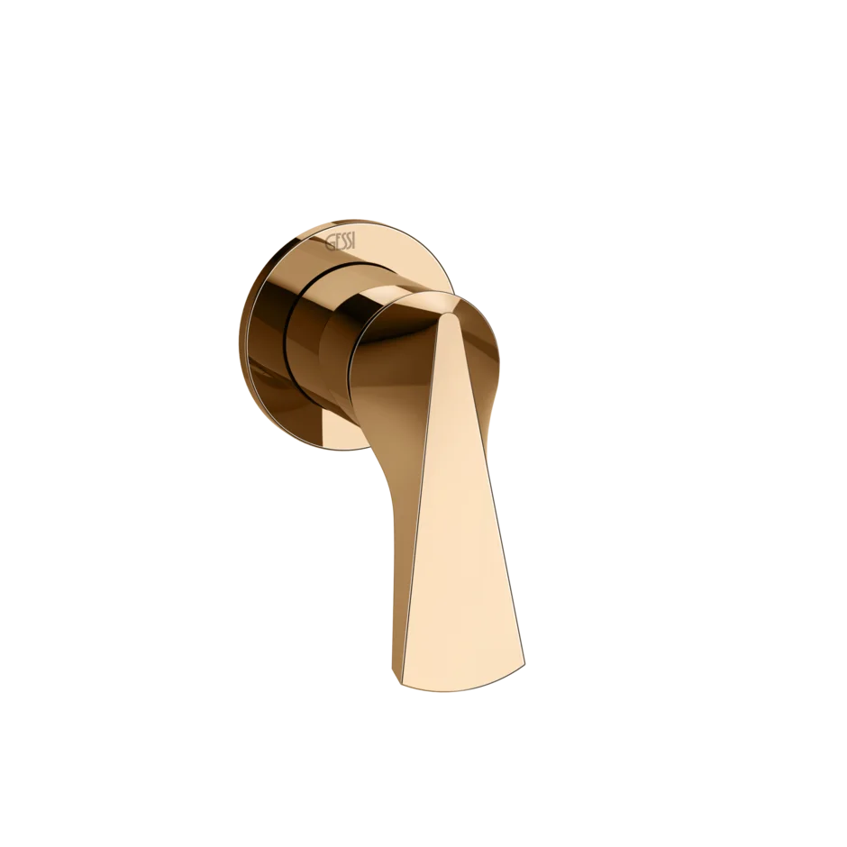 Отдельный контроль 72061 735 Gessi Ventaglio ТЕПЛАЯ БРОНЗА PVD 72061735