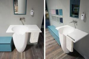 TALAMO Напольная раковина стоящая овальная Antoniolupi