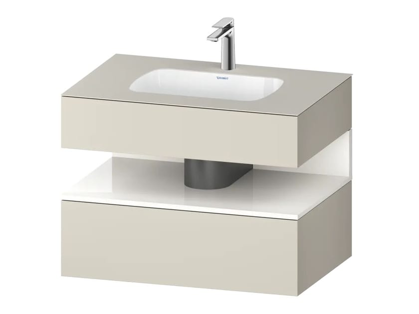 Подвесной шкаф для умывальника со встроенной раковиной Duravit Qatego ARCH-00093711